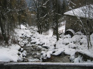 Il torrente Fumeclo a Vione